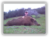 Ty with Pig